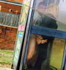 Randy couple had sex in a phone box in broad daylight